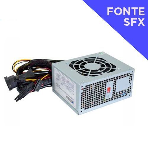 Fonte SFX K-MEX 200W sem Cabo de Força (Para Gabinetes K-MEX SLIM final xx8A) - PP-200RNG (OEM)