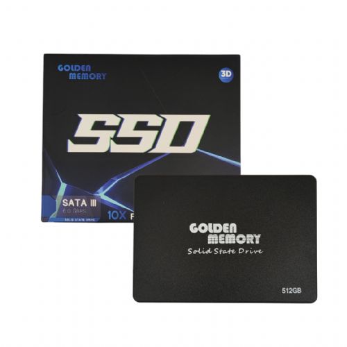 SSD Golden Memory 512GB 2.5 SATA3 - GM512S3 SSD Golden Memory 512GB 2.5 SATA3 - GM512S3