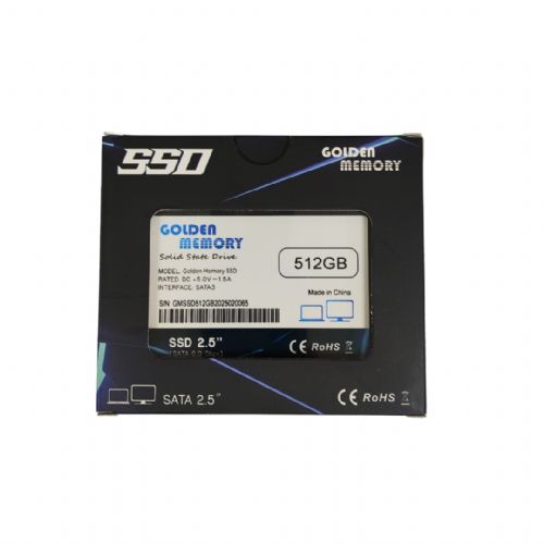 SSD Golden Memory 512GB 2.5 SATA3 - GM512S3 SSD Golden Memory 512GB 2.5 SATA3 - GM512S3