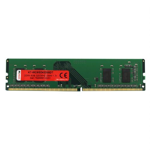Memória DDR4 8GB 3200MHZ KTROK - KT-MC8GD43200DT Memória DDR4 8GB 3200MHZ KTROK - KT-MC8GD43200DT