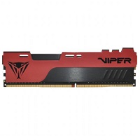 Memória GAMER DDR4 16GB 3200MHz CL22 Patriot Viper Elite II Vermelha/Preta - PVE2416G320C8