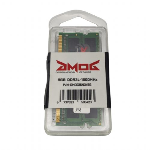 Memória NOTEBOOK DDR3L 8GB 1600MHz 1,35V GMOG - GMOG16N3/8G Memória NOTEBOOK DDR3L 8GB 1600MHz 1,35V GMOG - GMOG16N3/8G