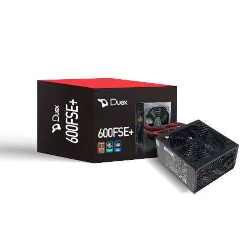 Fonte ATX Duex 600W 80Plus Bronze PFC Ativo - DX 600FSE+ Fonte ATX Duex 600W 80Plus Bronze PFC Ativo - DX 600FSE+
