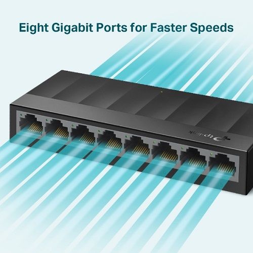 Switch 08 Portas 10/100/1000 TP-Link LS1008G Switch 08 Portas 10/100/1000 TP-Link LS1008G