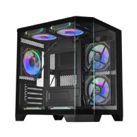 Gabinete Gamer K-MEX Angulo Micro CG-0620 - Preto (Sem Fan Cooler e Sem Fonte) Gabinete Gamer K-MEX Angulo Micro CG-0620 - Preto (Sem Fan Cooler e Sem Fonte)
