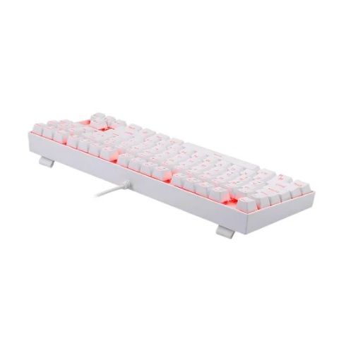 Teclado GAMER Mecanico Redragon Kumara Lunar White K552W-2 Iluminação Rainbow Switch Azul Teclado GAMER Mecanico Redragon Kumara Lunar White K552W-2 Iluminação Rainbow Switch Azul