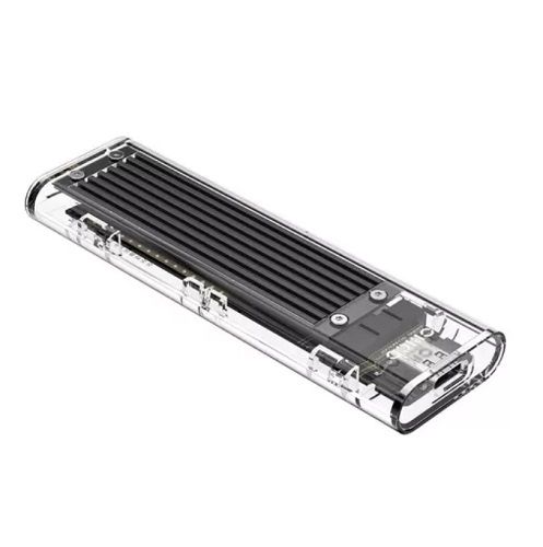 Case Externo USB C 3.1 para SSD NVMe Acrílico Transparente GV Brasil - GVT.42301 Case Externo USB C 3.1 para SSD NVMe Acrílico Transparente GV Brasil - GVT.42301