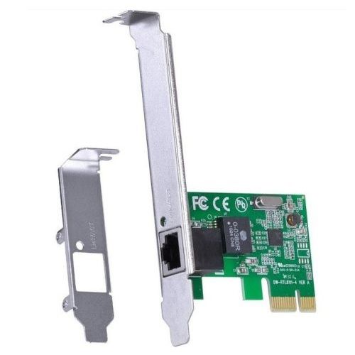 Placa de Rede PCI-e x1 10/100/1000 GV Brasil PCI.1135 Placa de Rede PCI-e x1 10/100/1000 GV Brasil PCI.1135