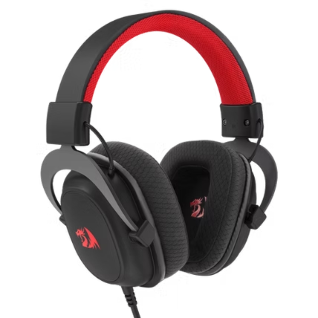 Fone com Microfone GAMER Redragon Zeus Lite - H510-LT