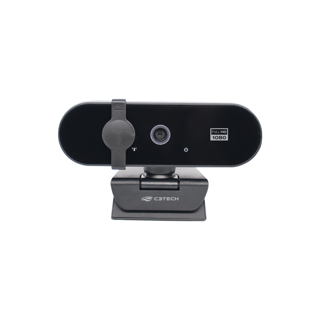 Webcam FULL HD 1080P C3tech WB - WB-150BK