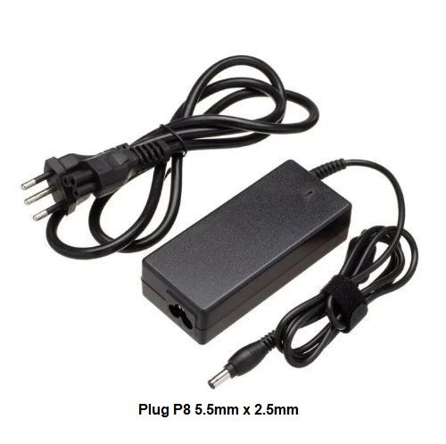 Fonte Externa 19V 4.74A 90W Plug P8 5.5mm x 2.5mm - Teccon Fonte Externa 19V 4.74A 90W Plug P8 5.5mm x 2.5mm - Teccon