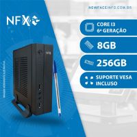 NFX PC ( INTEL CORE I3 6ª GERAÇÃO / 8GB / SSD 256GB / VESA ) <b>Gabinete Mini</b> NFX PC ( INTEL CORE I3 6ª GERAÇÃO / 8GB / SSD 256GB / VESA ) <b>Gabinete Mini</b>