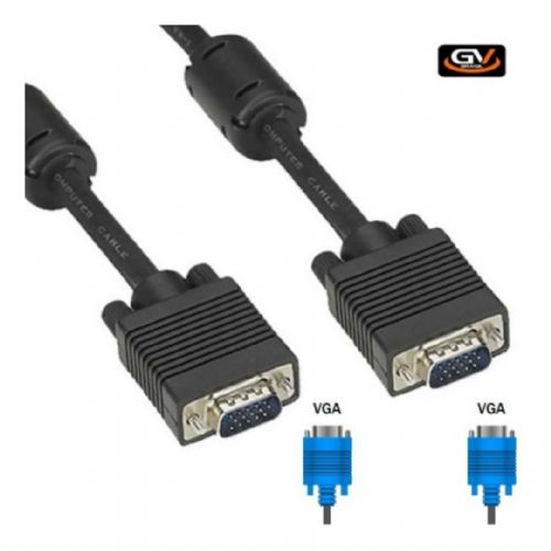 Cabo de Monitor HDB15 Macho X HDB15 Macho Com Filtro 3,00 metros GV Brasil CBV.103 Cabo de Monitor HDB15 Macho X HDB15 Macho Com Filtro 3,00 metros GV Brasil CBV.103