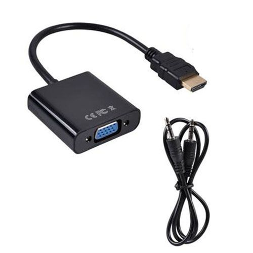 Adaptador HDMI Macho X VGA + Audio GV CBH518 Adaptador HDMI Macho X VGA + Audio GV CBH518
